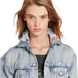 Denim & Supply Ralph Lauren Patchwork Trucker Jean jacket size XL